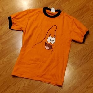 VINTAGE SPONGEBOB "PATRICK" RINGER TEE - EUC